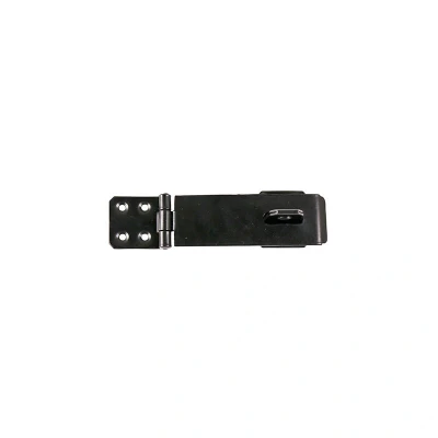 Image of 7x TIMCO Safety Pattern Hasp &amp; Staple Black HS4BP