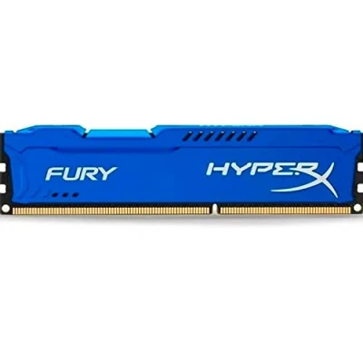 Image of HyperX Fury HX316C10F/8, 8 GB 1600 MHz DDR3 CL10 DIMM Blue