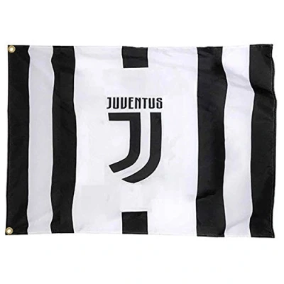 Image of Official FC Juventus (Serie A) Giant Flag (100% Polyester &amp; 150cm x 90cm)