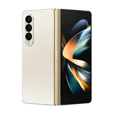 Image of Samsung Galaxy Z Fold4 SM F936B 19.3 cm (7.6&quot;) 5G 12GB RAM 256GB 4400 mAh Beige (Renewed)