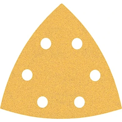 Image of Bosch Professional 5x Expert C470 Sandpaper (93x93 mm, Grit 100, Accessories Delta Sander)
