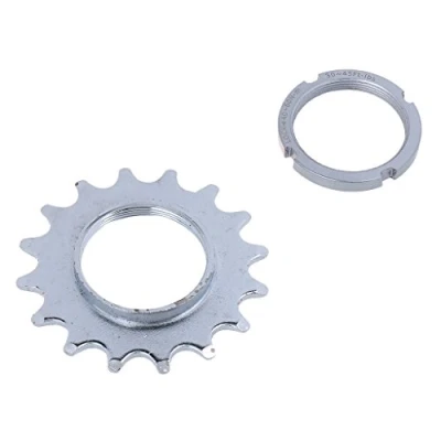 Image of Fixie Track Sprocket Fixed Gear Single Speed Cog Threaded Lock Ring 13T 18T 16T