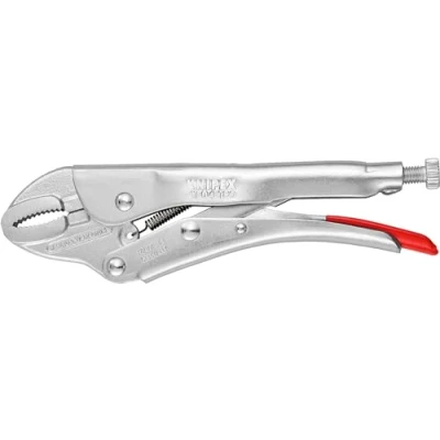 Image of Knipex Grip Pliers galvanized 180mm 41 04 180, Silver