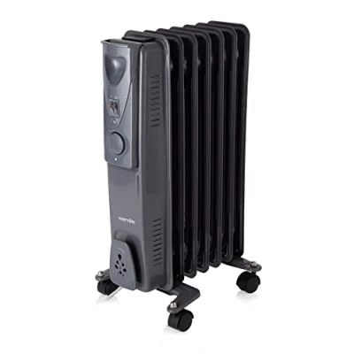 Image of Warmlite heating WL43003YDT electric space heater Indoor Titanium 1500 W