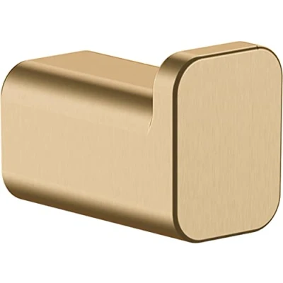 Image of hansgrohe AddStoris Towel hook, brushed bronze, 41742140