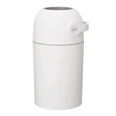 Image of Chicco Nappy Bin Odour Proof System Use Conventional Bags