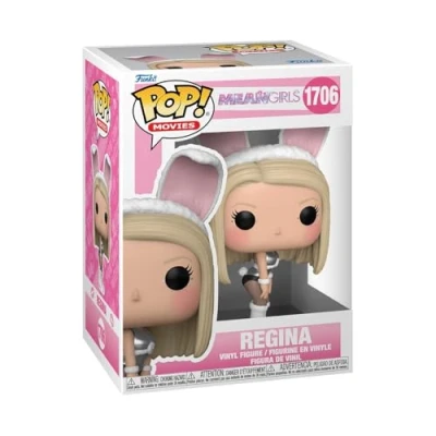 Image of Funko Pop! Movies: Mean Girls Regina George Keychain Novelty Keyring Collectable Mini Figure Stocking Filler Gift Idea Official Merchandise Movies Fans Backpack Decor