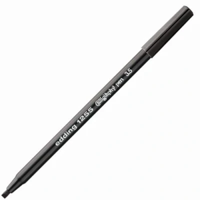 Image of Edding e1255 35 Calligraphy Pen 3.5 mm Black