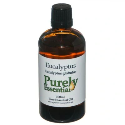 Image of Eucalyptus Essential Oil 100ml Pure and Natural, Purely