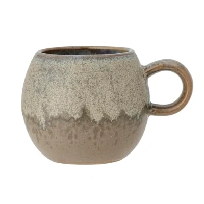 Image of Paula Mug Brown Earthenware Diameter 9 x Height 8 cm