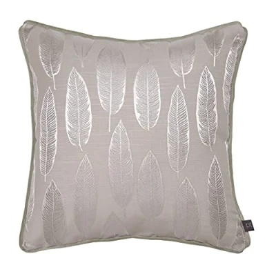 Image of Prestigious Textiles Quill Cushion Rose Cotton Size 43 cm x