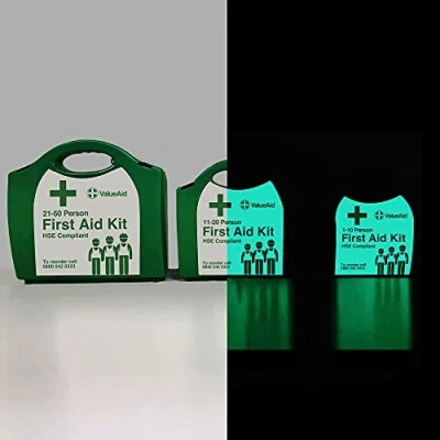Image of Glow in The Dark Value Aid First Kit 21 50 HSE Compliant