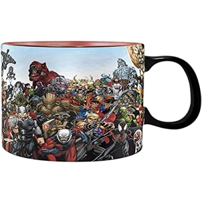 Image of ABYstyle Marvel Color Change Mug with Heat 460ml Hero