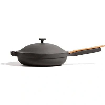 Image of Our Place Always Pan Large 31.8 cm Nonstick, Toxin Free Ceramic Cookware Versatile Frying Pan, Skillet, Saute Stay Cool Handle Oven Safe Lightweight Aluminum Body Char