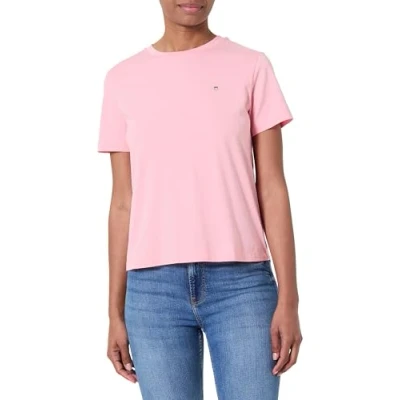 Image of GANT Printed Archive Shield Basic Tshirt, Women&#039;s, Size: Medium, Geranium pink