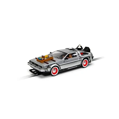 Image of Scalextric C4307 Back to the Future Part 3 Time Machine, Silver