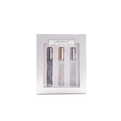 Image of Sarah Jessica Parker x3 10ml Roller Ball Set, Lovely 10ml, Born &amp; Sheer