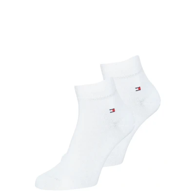 Image of Tommy Hilfiger MEN Quarter 2 PACK Socks, Men&#039;s, Size: 12 13.5, White