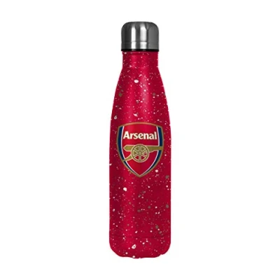 Image of FOCO Official Arsenal FC Paint Splatter Insulated Reusable Water Bottle 500ml