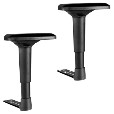 Image of Frassie 4D Height Adjustable Chair Armrest Pair, Gaming Office Boss Arms Set Replacement Part