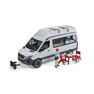 Image of Bruder MB Sprinter camper with driver Toys