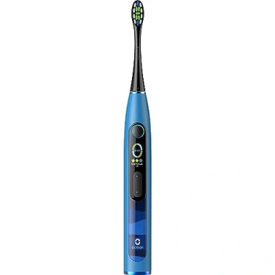 Image of Oclean X10, Smart Sonic Electric Toothbrush, 5 Brushing Modes, 3h Quick Charge for 60 Days, 2 Min Timer &amp; Pressure Sensor, IPX7 Grey