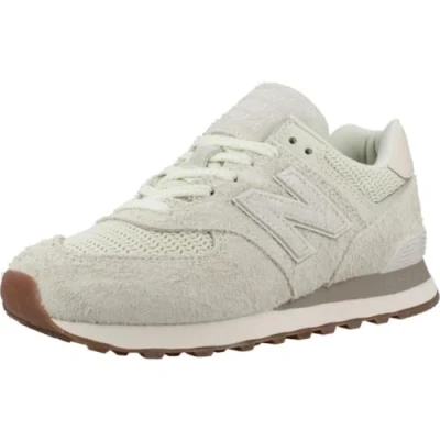 Image of New Balance Trainers, Women&#039;s, Size: 3.5, Mineral Leather and textile