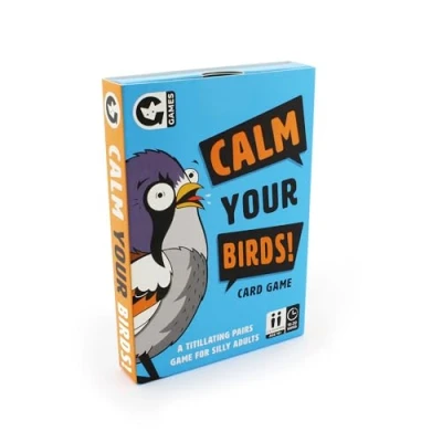 Image of Ginger Fox Calm Your Birds Silly Card Game Laugh Out Loud Fun With Friends At Party Games Night Matching Pairs Play For Grown Ups Based On Funny Nature Names 3+ Players, Aged 16+ Years