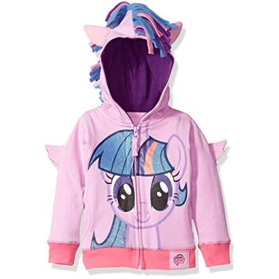Image of My Little Pony Girls&#039; Twilight Sparkle Purple/Muti Cosplay Hoodie, 7