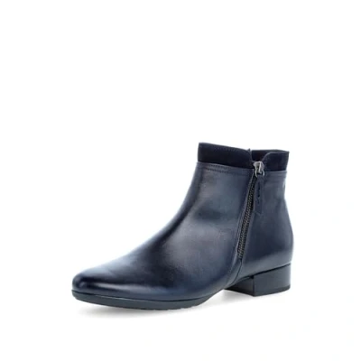 Image of Gabor Women&#039;s Ankle Boots, Comfortable Extra Width (H), Midnight 56, 5.5 UK