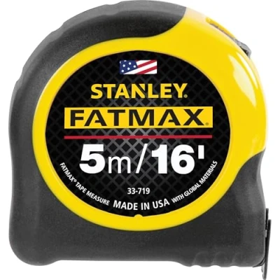 Image of STANLEY FATMAX Tape Measure with Blade Armor, 16 Foot (33 716)