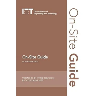 Image of On Site Guide (BS 7671:2018+A2:2022) (Electrical Regulations)