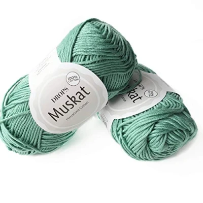 Image of DROPS Muskat 03 UNI Mint Green