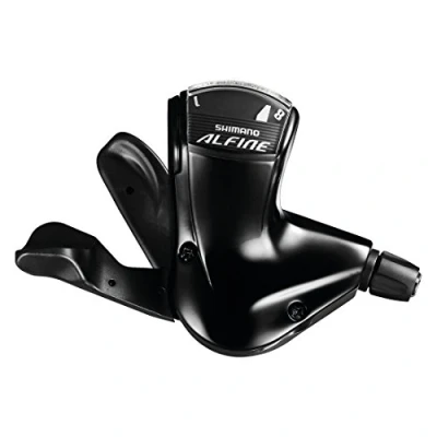 Image of Shimano SL S7000 Alfine rapid fire plus lever and cable, right hand, black