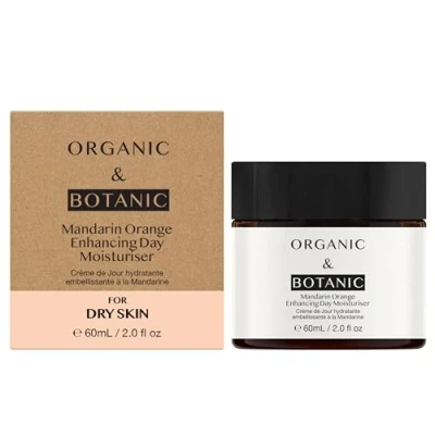 Image of Organic &amp; Botanic Mandarin Orange Enhancing Day Moisturiser 60ml