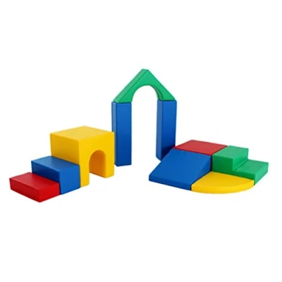 Image of IGLU Set 21 Soft Play Equipment XL Softzone Shapes Activity Toys 10 Shape (multi color)