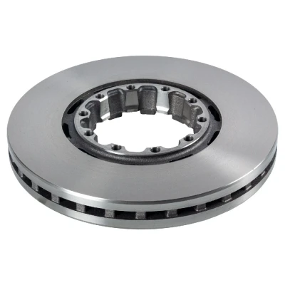 Image of 4079001300, 4079001301, 4079001302, 4079001303, 4079001353 Brake disc FEBI BILSTEIN 105974 Rear Axle 430mm 45mm 10 Hole 190mm internally vented Coated