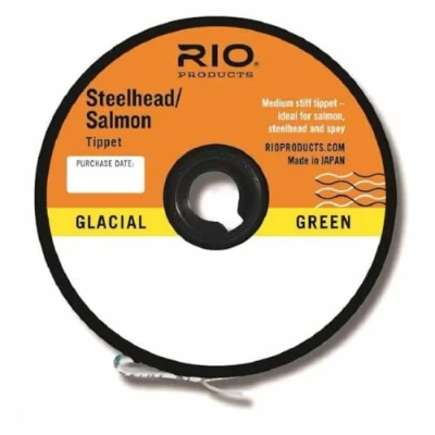 Image of Rio Fly Fishing Tippet Salmon/Steelhead 30yd 10Lb Tackle, Glacial Green