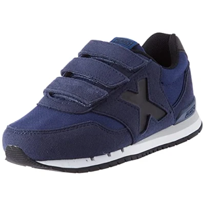 Image of Munich Unisex Kid&#039;s Dash VCO Sneaker, Blue, 8.5 UK Child