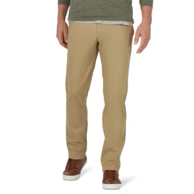 Image of Lee Men&#039;s Performance Series Extreme Comfort Slim Pantperformance Casual Pants, Taupe, 34W x 34L