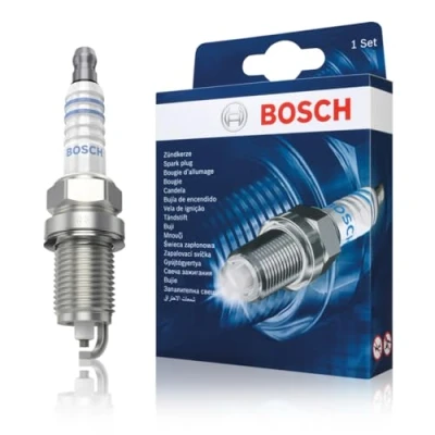 Image of Bosch FQR8LEU2 (57) Spark Plugs Nickel Set of 4