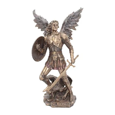 Image of Nemesis Now Archangel Michael Figurine 38.5cm Bronze