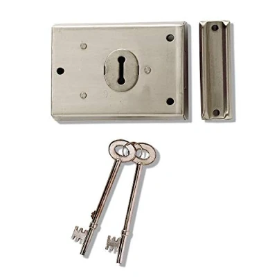 Image of Yale Locks P402 Rimlock Grey Finish 62 x 76 mm
