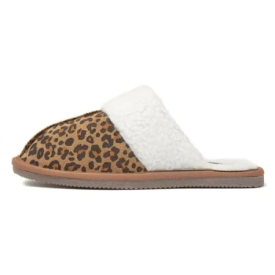 Image of Hush Puppies Women&#039;s Arianna Slipper, Leopard, 3 UK