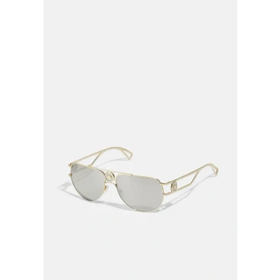 Image of Versace Unisex Sunglasses Pale goldcoloured, Size: 60, gold coloured