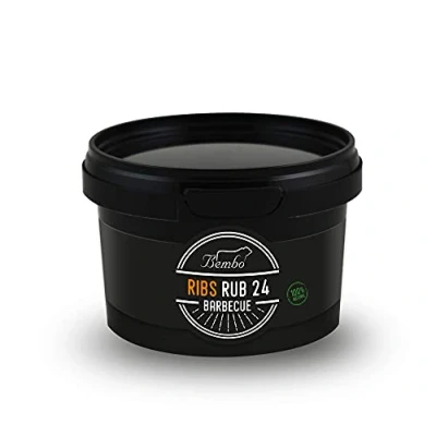 Image of BEMBO Barbecue Ribs BBQ Rub Seasoning &amp; Spices Blends for Made in Italy 220g