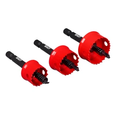 Image of Sealey Thin Wall Hole Saw Set 3 Piece
