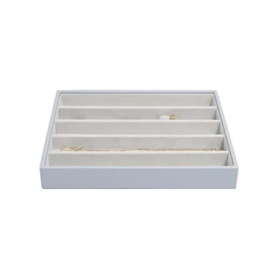 Image of Stackers Lavender Classic Medium Jewellery Box Necklace Layer