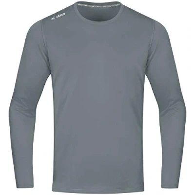 Image of JAKO Boys&#039; Long Sleeved Run 2.0 Vest Stone Grey