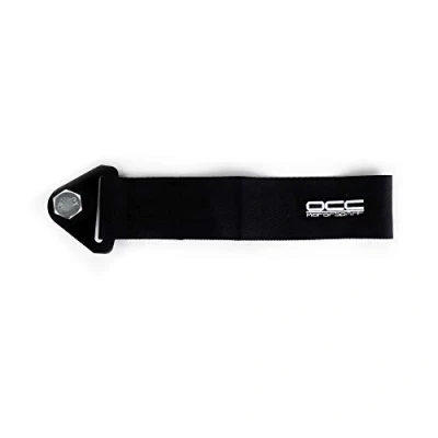 Image of OCC MOTOR SPORT OCCRC023 BLACK TOW STRAP, 250 mm x 50